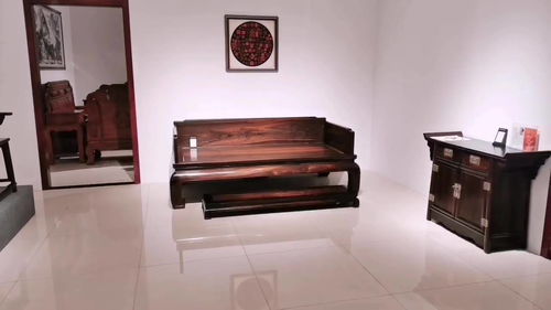 济宁红木家具 经典罗汉床 三围独板制作精美